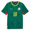 Camiseta Senegal Mane 10 Segunda Copa Mundial 2026