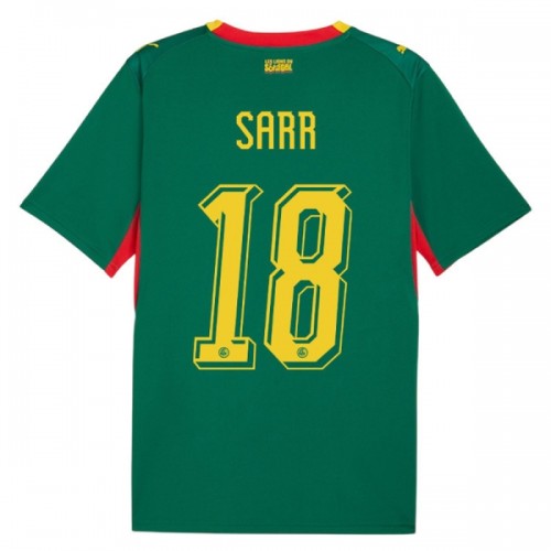 Camiseta Senegal Sarr 18 Segunda Copa Mundial 2026 Camiseta Senegal Sarr 18 Segunda Copa Mundial 2026