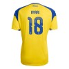 Camiseta Suecia Ayari 18 Primera Copa Mundial 2026 Camiseta Suecia Ayari 18 Primera Copa Mundial 2026