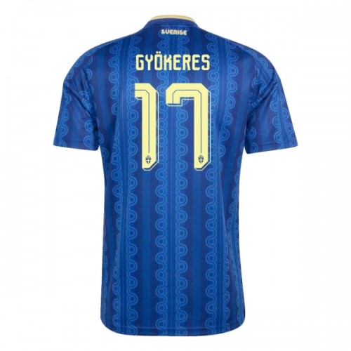 Camiseta Suecia Gyokeres 17 Segunda Copa Mundial 2026 Camiseta Suecia Gyokeres 17 Segunda Copa Mundial 2026