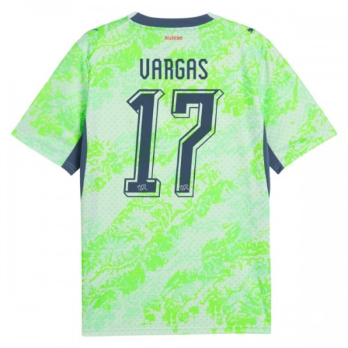 Camiseta Suiza Vargas 17 Segunda Copa Mundial 2026 Camiseta Suiza Vargas 17 Segunda Copa Mundial 2026