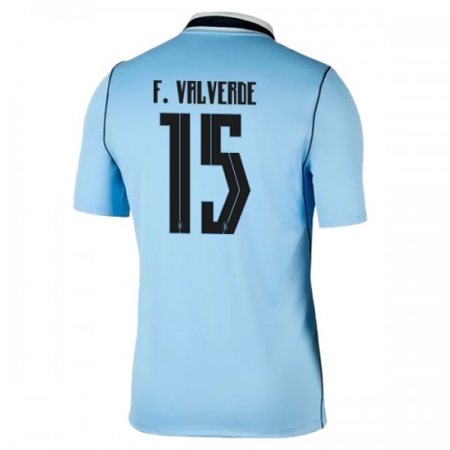 Camiseta Uruguay Federico Valverde 15 Primera Copa Mundial 2026 Camiseta Uruguay Federico Valverde 15 Primera Copa Mundial 2026