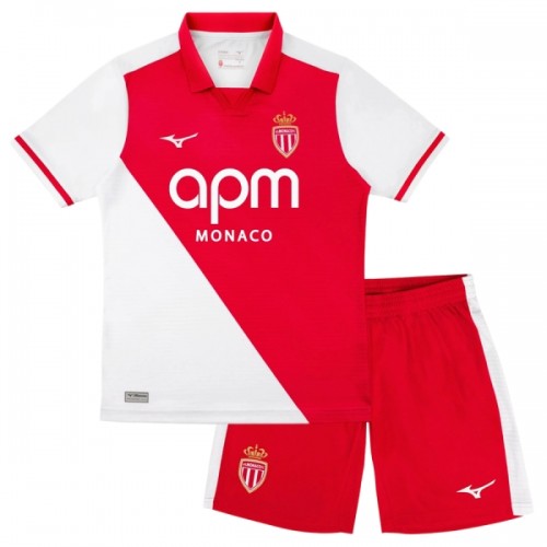 Conjunto/Equipación AS Monaco Niño Primera 2026-27 Conjunto/Equipación AS Monaco Niño Primera 2026-27