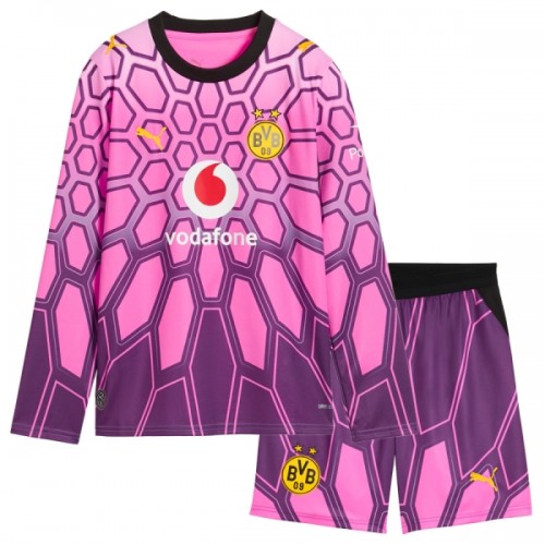 Conjunto/Equipación Portero Borussia Dortmund Niño Segunda 2026-27 Rosa - Manga Larga Conjunto/Equipación Portero Borussia Dortmund Niño Segunda 2026-27 Rosa - Manga Larga