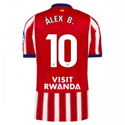 Camiseta Atlético Madrid Alex B. 10 Primera 2026-27 Camiseta Atlético Madrid Alex B. 10 Primera 2026-27