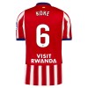Camiseta Atlético Madrid Koke 6 Primera 2026-27 Camiseta Atlético Madrid Koke 6 Primera 2026-27