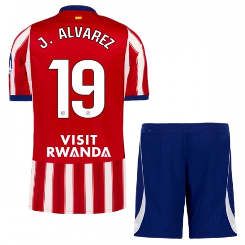 Conjunto/Equipación Atlético Madrid J. Alvarez 19 Niño Primera 2026-27 Conjunto/Equipación Atlético Madrid J. Alvarez 19 Niño Primera 2026-27