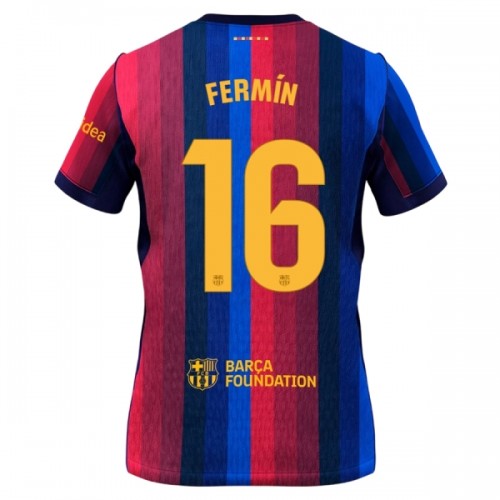 Camiseta FC Barcelona Fermin 16 Primera 2026-27 Camiseta FC Barcelona Fermin 16 Primera 2026-27