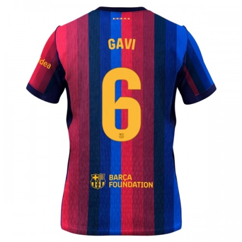 Camiseta FC Barcelona Gavi 6 Primera 2026-27 Camiseta FC Barcelona Gavi 6 Primera 2026-27