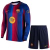Conjunto/Equipación FC Barcelona Niño Primera 2026-27 - Manga Larga Conjunto/Equipación FC Barcelona Niño Primera 2026-27 - Manga Larga
