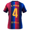 Conjunto/Equipación FC Barcelona R. Araujo 4 Niño Primera 2026-27