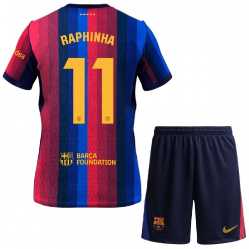 Conjunto/Equipación FC Barcelona Raphinha 11 Niño Primera 2026-27 Conjunto/Equipación FC Barcelona Raphinha 11 Niño Primera 2026-27