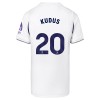 Conjunto/Equipación Tottenham Hotspur Kudus 20 Niño Primera 2026-27