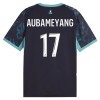 Camiseta Olympique de Marseille Aubameyang 17 Segunda 2026-27 Camiseta Olympique de Marseille Aubameyang 17 Segunda 2026-27