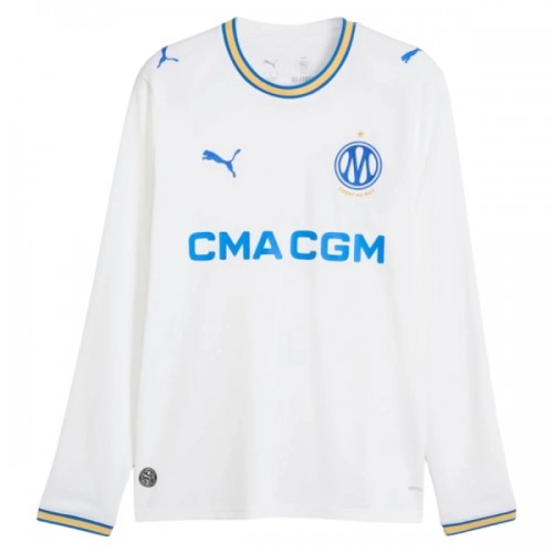 Camiseta Olympique de Marseille Primera 2026-27 - Manga Larga Camiseta Olympique de Marseille Primera 2026-27 - Manga Larga