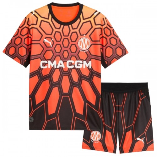 Conjunto/Equipación Olympique de Marseille Orange Version Niño Primera 2026-27 Conjunto/Equipación Olympique de Marseille Orange Version Niño Primera 2026-27