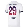 Camiseta Paris Saint-Germain Bradley Barcola 29 Segunda 2026-27