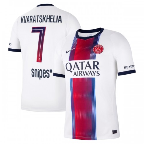 Camiseta Paris Saint-Germain Kvaratskhelia 7 Segunda 2026-27 Camiseta Paris Saint-Germain Kvaratskhelia 7 Segunda 2026-27