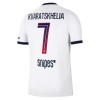 Camiseta Paris Saint-Germain Kvaratskhelia 7 Segunda 2026-27