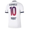 Camiseta Paris Saint-Germain O. Dembele 10 Segunda 2026-27