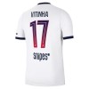 Camiseta Paris Saint-Germain Vitinha 17 Segunda 2026-27