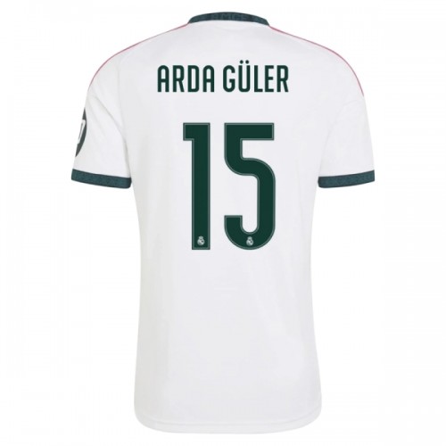 Camiseta Real Madrid Arda Guler 15 Primera 2026-27 Camiseta Real Madrid Arda Guler 15 Primera 2026-27