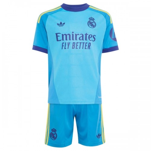 Conjunto/Equipación Portero Real Madrid Niño Segunda 2026-27 Conjunto/Equipación Portero Real Madrid Niño Segunda 2026-27