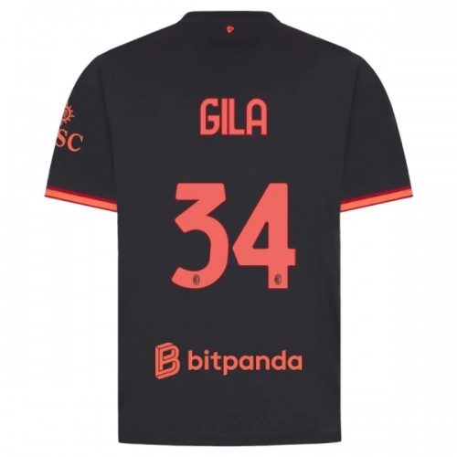 Camiseta AC Milan Gila 34 Tercera 2026-27 Camiseta AC Milan Gila 34 Tercera 2026-27