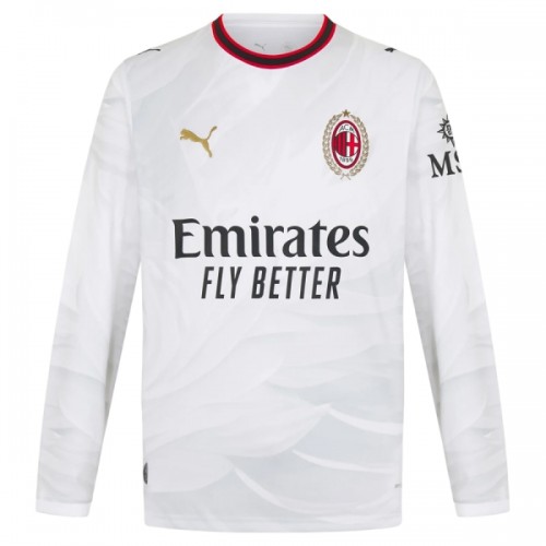 Camiseta AC Milan Segunda 2026-27 - Manga Larga Camiseta AC Milan Segunda 2026-27 - Manga Larga