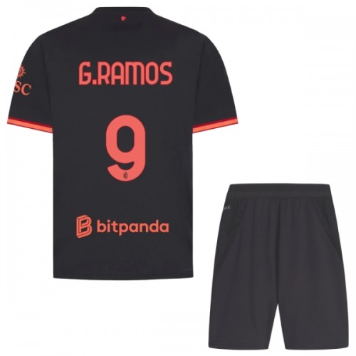 Conjunto/Equipación AC Milan G. Ramos 9 Niño Tercera 2026-27 Conjunto/Equipación AC Milan G. Ramos 9 Niño Tercera 2026-27
