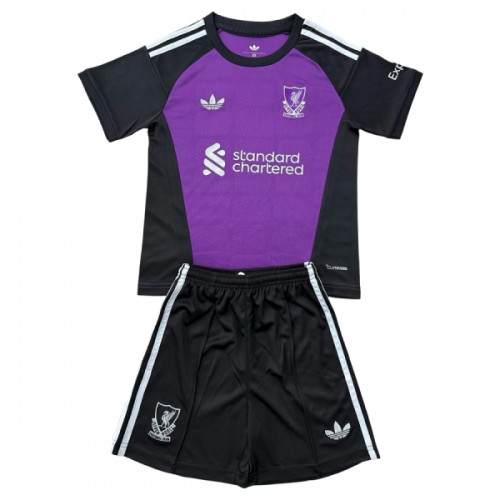 Conjunto/Equipación Portero Liverpool Purple Version Niño 2026-27 Conjunto/Equipación Portero Liverpool Purple Version Niño 2026-27