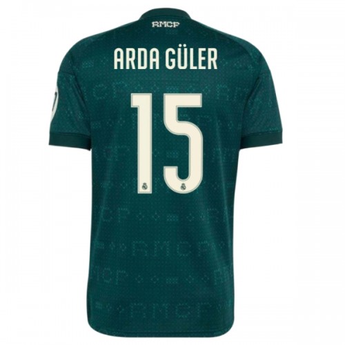 Camiseta Real Madrid Arda Guler 15 Segunda 2026-27 Camiseta Real Madrid Arda Guler 15 Segunda 2026-27