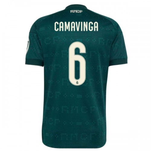 Camiseta Real Madrid Camavinga 6 Segunda 2026-27 Camiseta Real Madrid Camavinga 6 Segunda 2026-27