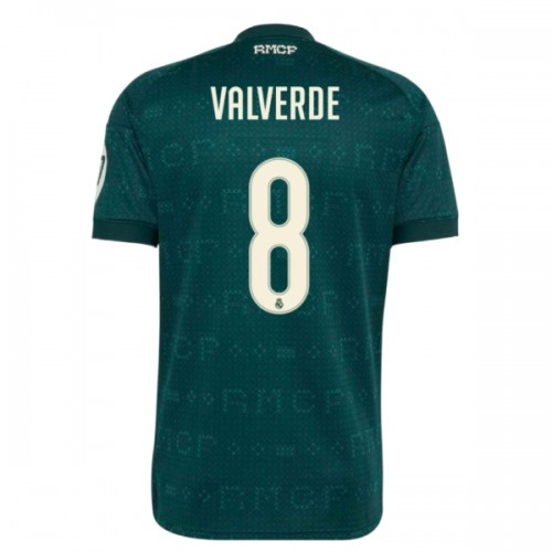 Camiseta Real Madrid Valverde 8 Segunda 2026-27 Camiseta Real Madrid Valverde 8 Segunda 2026-27