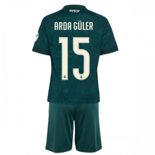 Conjunto/Equipación Real Madrid Arda Guler 15 Niño Segunda 2026-27 Conjunto/Equipación Real Madrid Arda Guler 15 Niño Segunda 2026-27