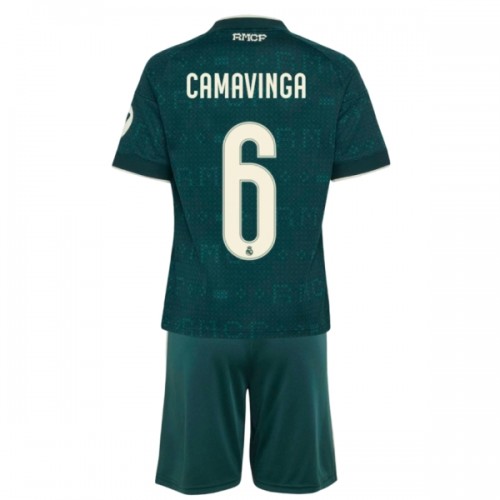 Conjunto/Equipación Real Madrid Camavinga 6 Niño Segunda 2026-27 Conjunto/Equipación Real Madrid Camavinga 6 Niño Segunda 2026-27