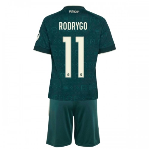 Conjunto/Equipación Real Madrid Rodrygo 11 Niño Segunda 2026-27 Conjunto/Equipación Real Madrid Rodrygo 11 Niño Segunda 2026-27