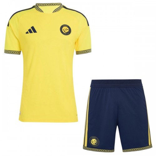 Conjunto/Equipación Al Nassr Niño Primera 2026-27 Conjunto/Equipación Al Nassr Niño Primera 2026-27