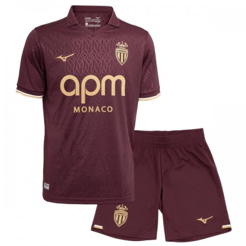 Conjunto/Equipación AS Monaco Niño Segunda 2026-27 Conjunto/Equipación AS Monaco Niño Segunda 2026-27