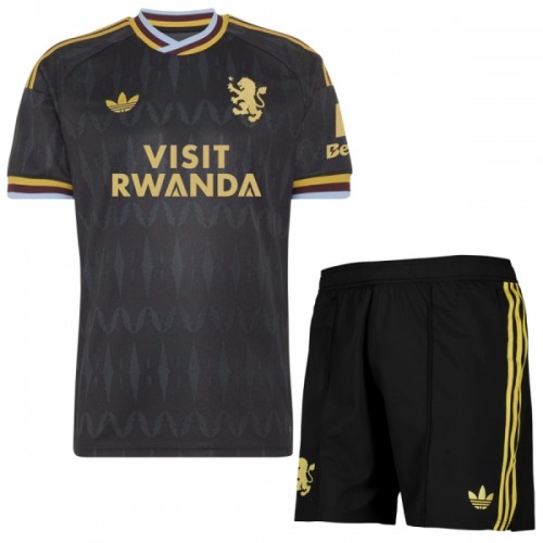 Conjunto/Equipación Aston Villa Niño Segunda 2026-27 Conjunto/Equipación Aston Villa Niño Segunda 2026-27