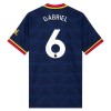 Camiseta Arsenal Gabriel 6 Segunda 2026-27