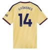 Camiseta Arsenal Gyokeres 14 Tercera 2026-27 Camiseta Arsenal Gyokeres 14 Tercera 2026-27