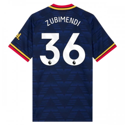 Camiseta Arsenal Zubimendi 36 Segunda 2026-27 Camiseta Arsenal Zubimendi 36 Segunda 2026-27
