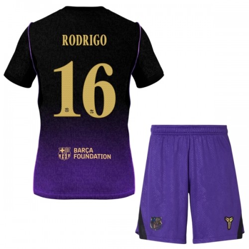 Conjunto/Equipación FC Barcelona Rodrigo 16 Niño Segunda 2026-27 Conjunto/Equipación FC Barcelona Rodrigo 16 Niño Segunda 2026-27
