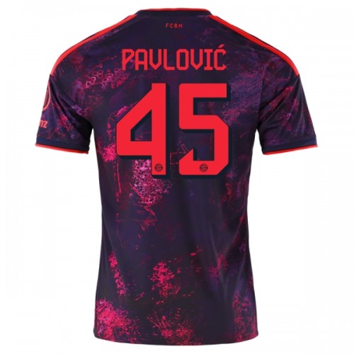 Camiseta FC Bayern de Múnich Pavlovic 45 Tercera 2026-27 Camiseta FC Bayern de Múnich Pavlovic 45 Tercera 2026-27