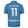 Camiseta SSC Napoli De Bruyne 11 Primera 2026-27 Camiseta SSC Napoli De Bruyne 11 Primera 2026-27