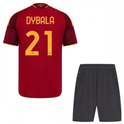 Conjunto/Equipación AS Roma Dybala 21 Niño Primera 2026-27 Conjunto/Equipación AS Roma Dybala 21 Niño Primera 2026-27