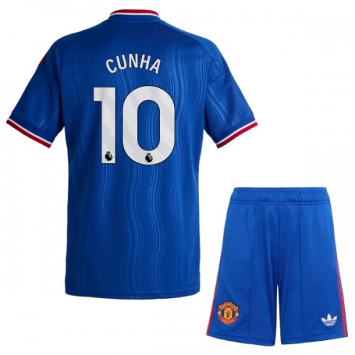 Conjunto/Equipación Manchester United Cunha 10 Niño Segunda 2026-27 Conjunto/Equipación Manchester United Cunha 10 Niño Segunda 2026-27