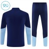 Ajax Niño Sudadera De Entrenamiento 1/4-Zip 2026-27 Azul