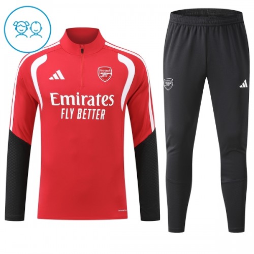 Arsenal Niño Sudadera De Entrenamiento 1/4-Zip 2026-27 Roja Arsenal Niño Sudadera De Entrenamiento 1/4-Zip 2026-27 Roja